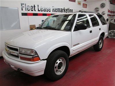 No reserve 2002 chevrolet blazer ls 4x4, 1 government owner