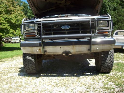 83 Ford F150 truck 4x4 lift on 35s granny low hi/lo 300-6, image 2