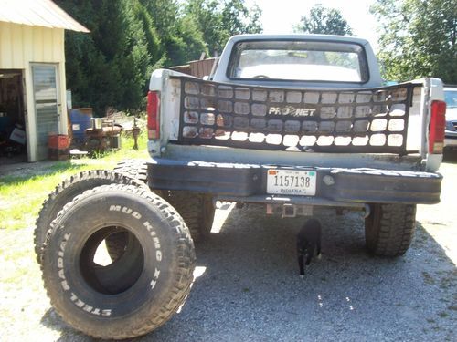 83 Ford F150 truck 4x4 lift on 35s granny low hi/lo 300-6, image 4