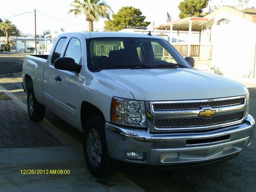 2012 chevrolet silverado 1500 lt extended cab pickup 4-door 5.3l