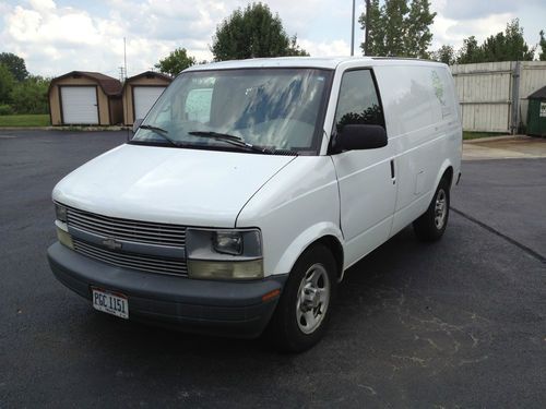 2003 chevrolet astro base extended cargo van 3-door 4.3l white