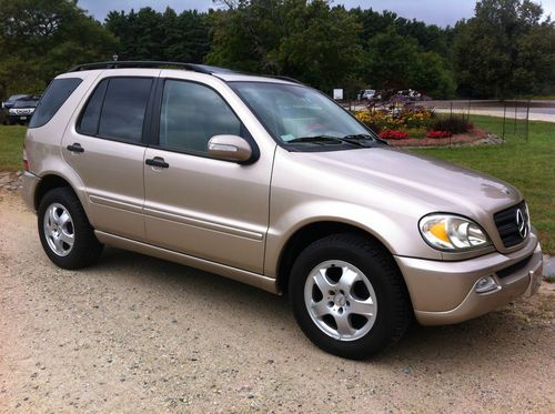 2002 mercedes-benz ml320 ml 320 55,000 miles ! one owner