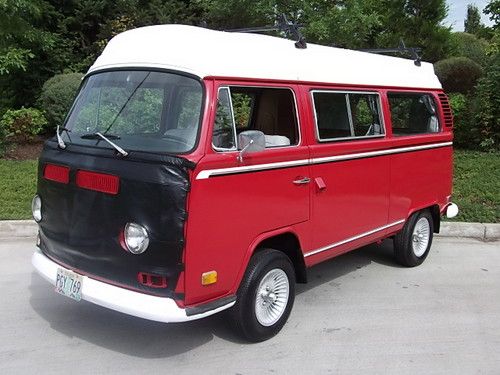 1972 volkswagon westfalia bus rebuilt motor dul exhaust