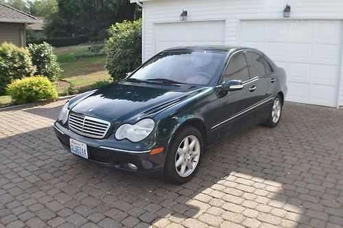 2002 mercedes-benz c320 base sedan 4-door 3.2l