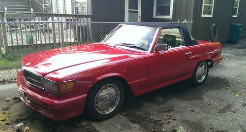 1983 mb 380 sl roadster