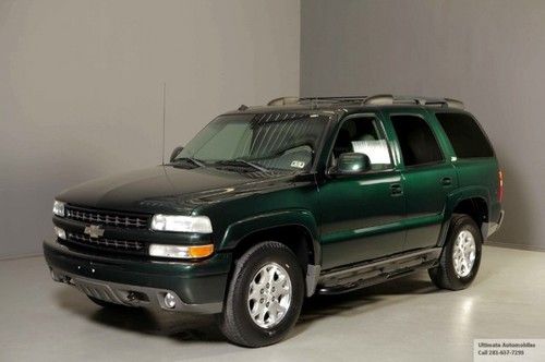 2003 chevrolet tahoe z71 4x4 1-owner heated leather alloys bose clean carfax