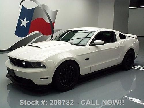 2012 ford mustang gt prem 5.0 6-spd ground effects 10k texas direct auto