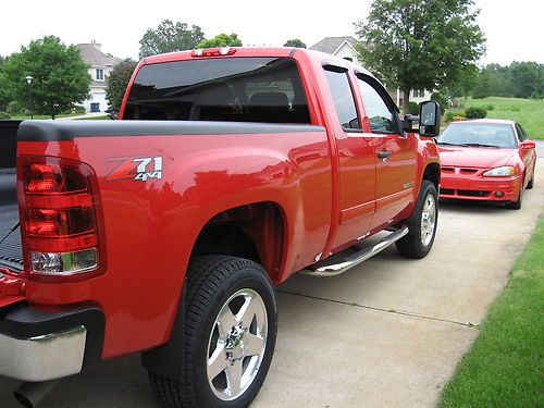 2013 gmc 3/4 ton ext. cab