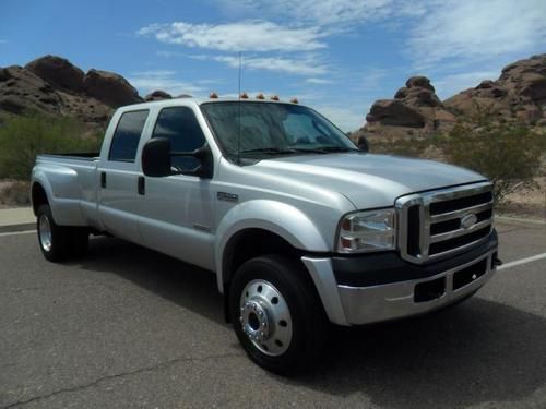 2007 ford f550 crew cab 4x4 lariat drw powerstroke diesel roll-a-long conversion