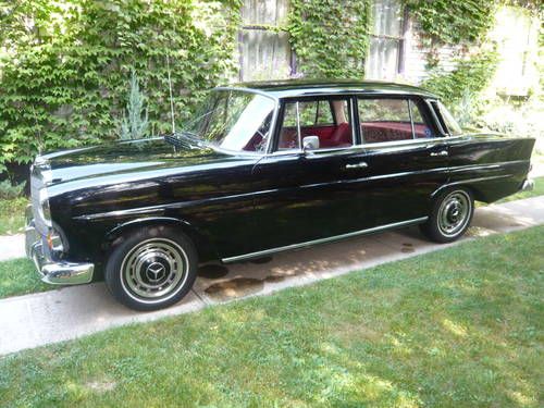 1967 mercedes -benz 200, no reserve, new engine