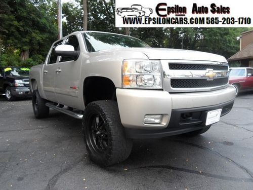 2007 chevrolet silverado 1500 vortec max crew cab ltz 4x4 w/ 6" lift kit