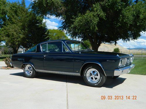 1966 v8 plymouth barracuda