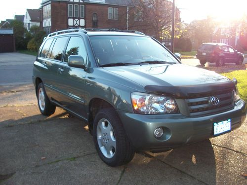 2004 toyota highlander limited sport utility 4-door 3.3l