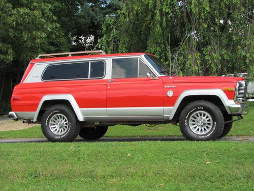 Rare classic 1979 jeep cherokee cheif s model