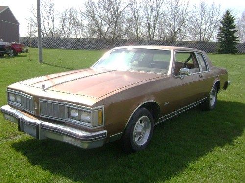 1980 oldsmobile delta 88 royale brougham coupe 2-door 5.7l