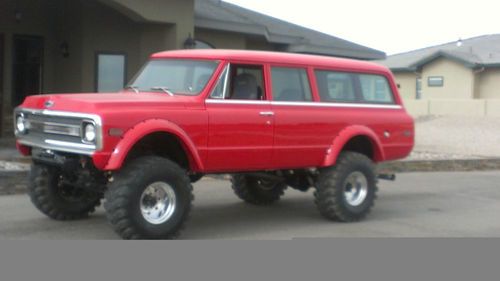 1970 chevy 3 door suburban 4x4 custom built