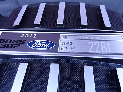 Used Boss 302 One Owner Number 2281 Recaro Racing Seats Low Miles 888 843 0291, US $37,987.00, image 5