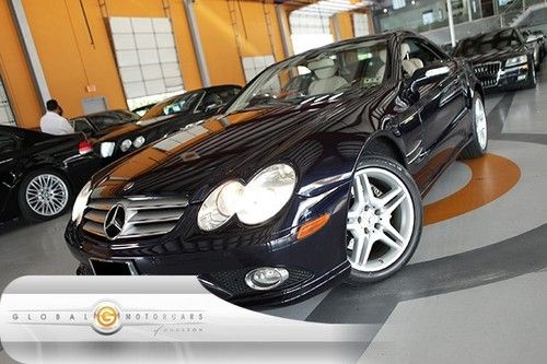 08 mercedes sl550 roadster amg sport 33k 109k-msrp p1 nav pdc keyless comfort
