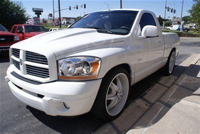 2006 dodge ram 1500 srt-8 custom 24" wheels nav subs exhaust headers k&amp;n srt-10!