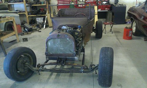 1923 ford t bucket project - all steel original body