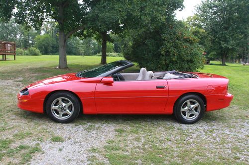 1997 chevrolet camaro base convertible 2-door 3.8l