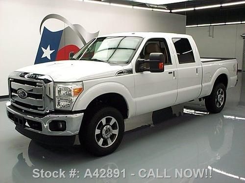 2011 ford f-250 4x4 lariat crew leather cruise ctrl 54k texas direct auto