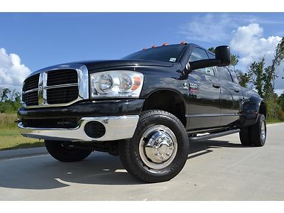 2007 dodge ram 3500 quad mega slt diesel 4x4 new tires