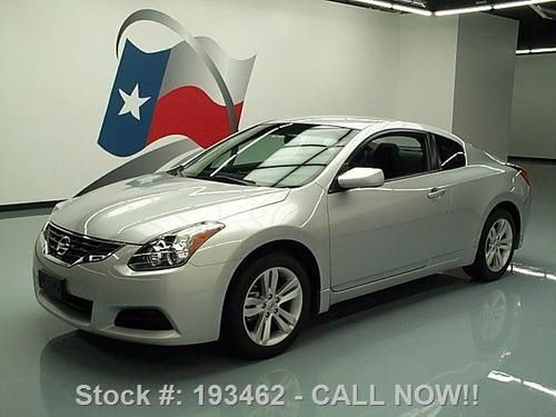 2010 nissan altima 2.5 s coupe cruise ctrl alloys 35k! texas direct auto