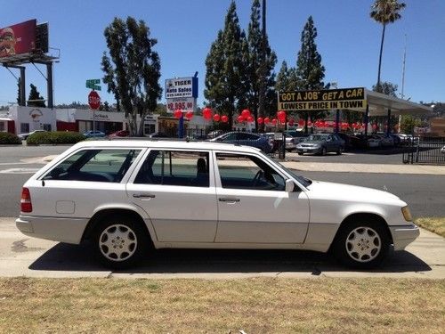 No reserve . 1994 mercedes-benz e320 wagon , sunroof. california .