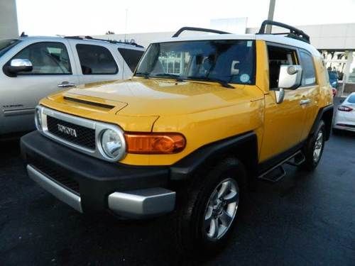 2007 toyota fj cruiser sport utility 2d