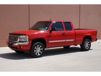 06 gmc sierra 1500slt 4x4 bose audio heated leather power seats 17"alloy wheels!