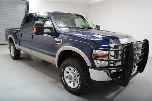 Used 2010 ford f250 lariat crew cab 4x4 fx4 off rd 6.4l diesel leather kchydodge