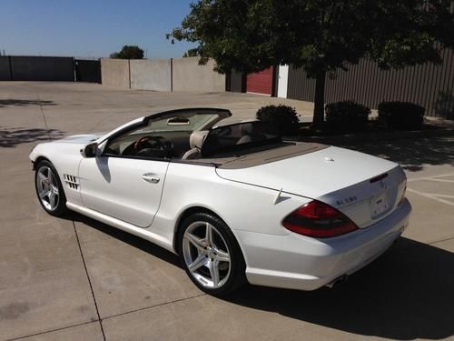 2009 mercedes sl550 sl 550 sport damaged wrecked rebuildable salvage low reserve