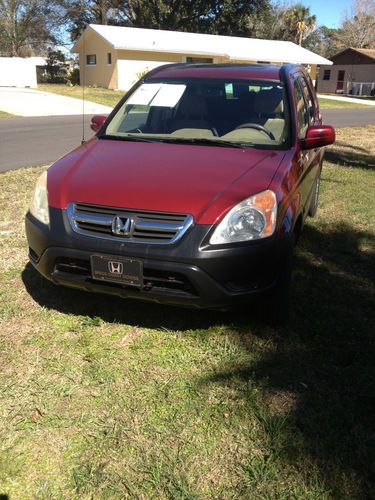 2004 honda cr-v ex sport utility 4-door 2.4l