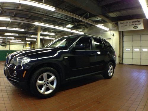 Bmw x5 awd premium pkg leather navigation bridgestone runflat tires only 38k 4wd