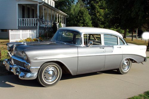 1956 bel air 4 door in great condition 76,000 original miles