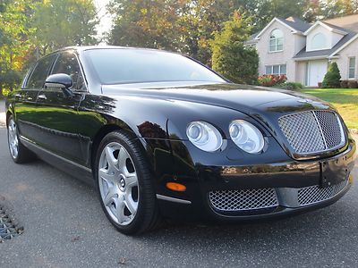 2007 bentley continental flying spur  mulliner package service by dealer