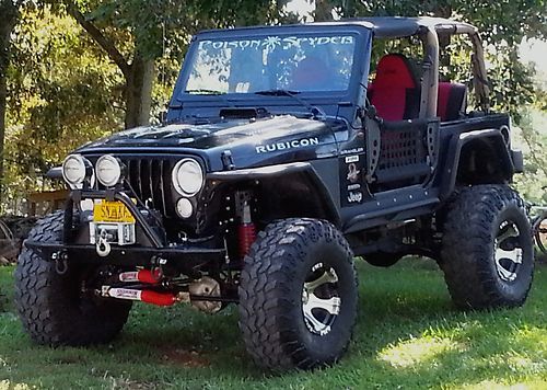 2001 jeep wrangler sahara sport utility 2-door 4.0l lifted