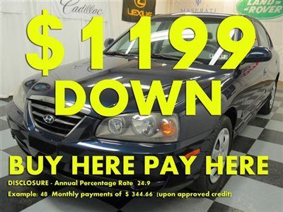 2006(06)elantra we finance bad credit! buy here pay here low down $1199 ez loan