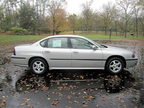 No reserve 2003 chevrolet impala ls sport sedan 4-door 3.8l