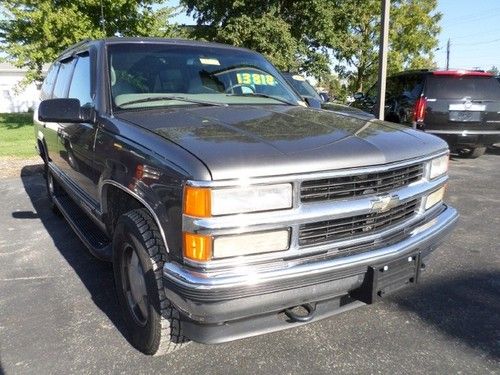 Chevrolet chevy tahoe 4x4 suv