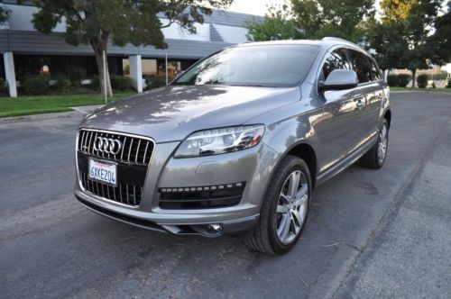 2013 audi q7 3.0 quattro premium plus clean carfax 1 owner loaded low miles