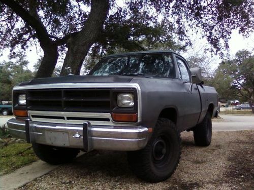 86 dodge w150 power ram 4x4