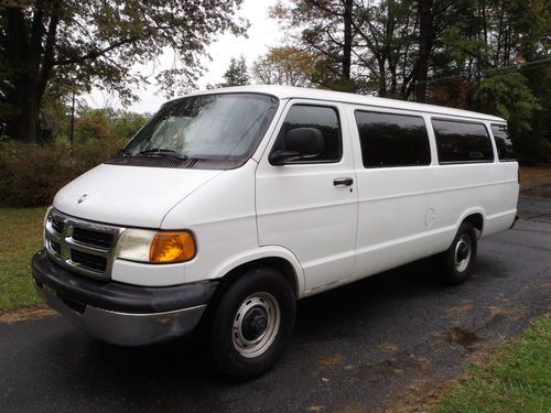 1999 dodge 15 pass van-ram 3500--runs great-no reserve