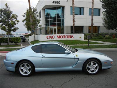 2003 ferrari 456 m 456m gta / grigio alloy with navy / just serviced at ferrari