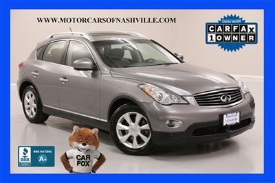 7-days *no reserve* '10 ex35 awd journey navi bose around view carfax warranty