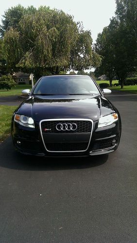 2007 b7 audi rs4 sedan - black on black, premium, loaded 50k miles