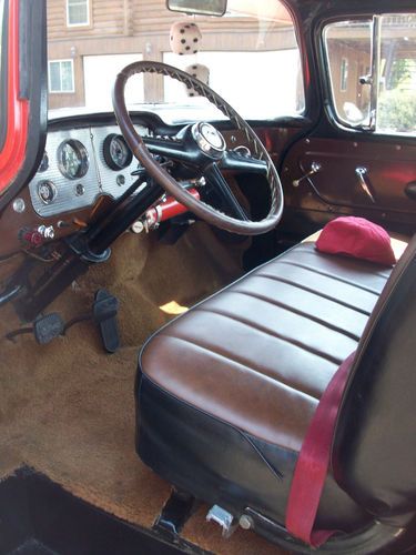 RARE! VINTAGE 1956 GMC TOWN & COUNTRY SUBURBAN CAMEO PICKUP TRUCK RUNS GREAT!, image 12