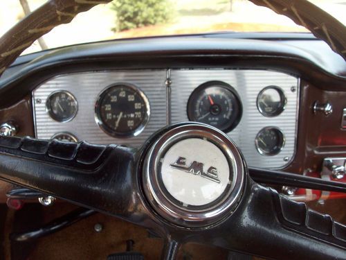 RARE! VINTAGE 1956 GMC TOWN & COUNTRY SUBURBAN CAMEO PICKUP TRUCK RUNS GREAT!, image 14
