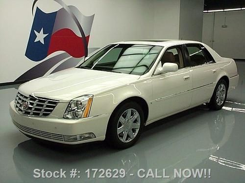 2006 cadillac dts luxury climate leather sunroof 49k mi texas direct auto